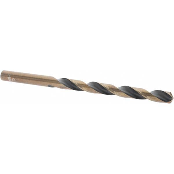 Import - 0.242" High Speed Steel, 135° Point, Straight Shank Maintenance Drill Bit - Top Tool & Supply