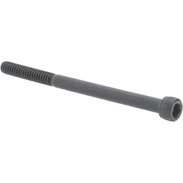 Value Collection - #10-24 UNC Hex Socket Drive, Socket Cap Screw - Alloy Steel, Black Oxide Finish, Partially Threaded, 2-3/4" Length Under Head - Top Tool & Supply