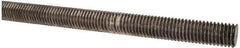 Made in USA - 1/2-13 UNC (Coarse), 3' Long, Stainless Steel Threaded Rod - Right Hand Thread - Top Tool & Supply