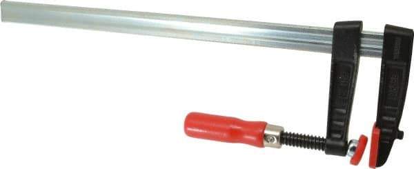 Bessey - 16" Capacity, 4" Throat Depth Steel Bar Clamp - 880 Lb Clamping Pressure - Top Tool & Supply