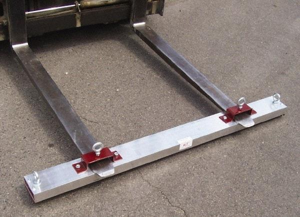 Shields Magnetics - 96" Long Fork Lift Magnetic Sweeper - 5" Wide x 2" High - Top Tool & Supply