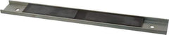 Eclipse - 15 Max Pull Force Lb, 12" Long x 1-1/2" Wide x 11/32" Thick, Rectangular Channel, Ceramic Fixture Magnet - 212°F Max Operating Temp, 0.01" Mounting Hole Diam, Stainless Steel Housing - Top Tool & Supply