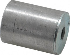 Mag-Mate - 1/4-2 Thread, 1" Diam, 1-5/16" High, 43 Lb Average Pull Force, Neodymium Rare Earth Pot Magnet - 5/16" Tapped Hole Depth, Aluminum Insulated - Top Tool & Supply