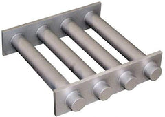 Mag-Mate - 10 Inch Long Square Grate Separator - Ceramic Magnet, Diverter, 5 Tubes - Top Tool & Supply