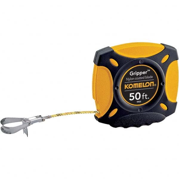 Komelon - 50' x 3/8" Yellow Blade Tape Measure - Top Tool & Supply