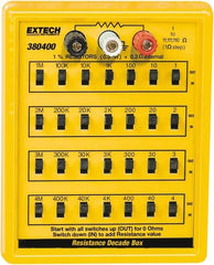 Extech - 1 to 110 k Ohm, Earth Ground Resistance Tester - No Batteries Required, 1 to 110 Resolution - Top Tool & Supply