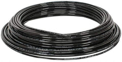 Parker - 0.18" ID x 1/4" OD, 1/32" Wall Thickness, 100' Long, Nylon Tube - Black, 425 Max psi, -60 to 200°F - Top Tool & Supply