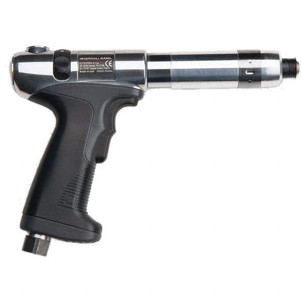 Ingersoll-Rand - 1/4" Bit Holder, 1,000 RPM, Pistol Grip Handle Air Screwdriver - 2.7 to 9.7 In/Lb Torque, 4 CFM - Top Tool & Supply