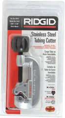 Ridgid - 3/16" to 1-1/8" Pipe Capacity, Tube Cutter - Cuts Copper, Aluminum, Brass - Top Tool & Supply