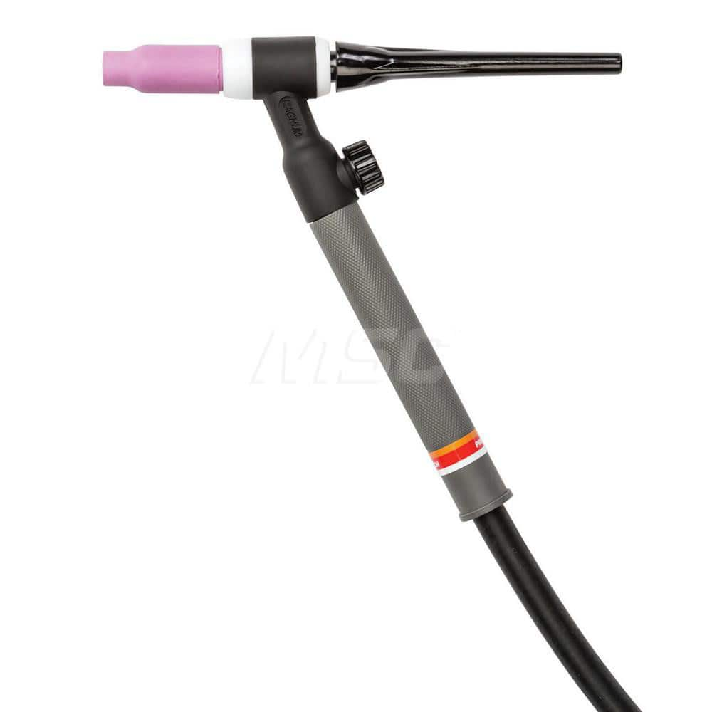 TIG Welding Torches; Torch Type: Air Cooled; Head Type: Rigid with Valve; Length (Feet): 25 ft. (7.62m)