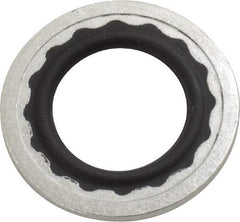 Parker - 0.49" ID x 7/8" OD, 0.05" Thick, Fastener Seal - -65 to 225°F, -8 Pipe Thread, - Top Tool & Supply