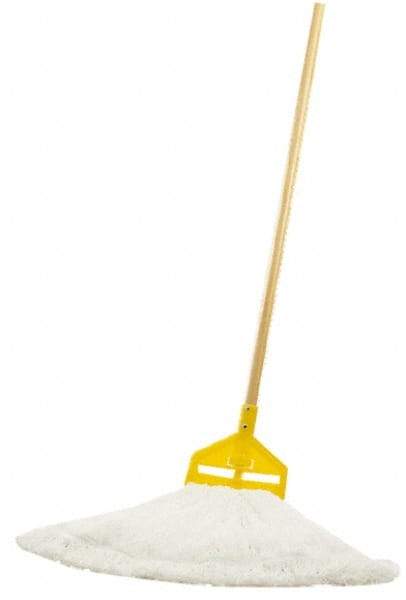 Rubbermaid - Medium Nylon Loop End Mop Pad - Quick Change Connection, Use with WetJet Mops, Cleaning Solution - Top Tool & Supply