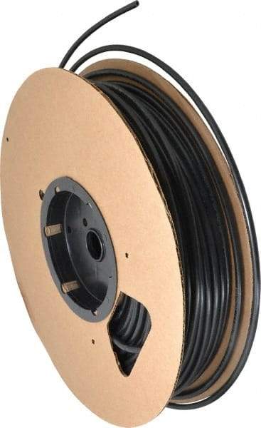 Parker - 1/8" ID x 1/4" OD, 1/16" Wall Thickness, 250' Long, Nylon Tube - Black, 500 Max psi, -65 to 200°F - Top Tool & Supply