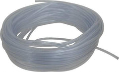 Parker - 3/16" ID x 1/4" OD, 1/32" Wall Thickness, 100' Long, Vinyl Tube - Clear, 22 Max psi, -40 to 150°F - Top Tool & Supply