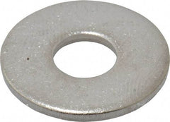 Value Collection - M6 Screw, Grade 18-8 Stainless Steel Fender Flat Washer - 6.4mm ID x 24mm OD, Plain Finish - Top Tool & Supply