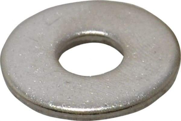 Value Collection - M8 Screw, Grade 18-8 Stainless Steel Fender Flat Washer - 8.4mm ID x 24mm OD, Plain Finish - Top Tool & Supply