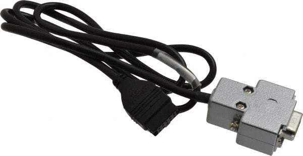 Mitutoyo - Remote Data Collection RS-232C Cable - 1 m Overall Length, For Use with DP-1VR Data Processor - Top Tool & Supply