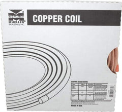 Mueller Industries - 20' Long, 3/8" OD, Grade Alloy 122 Copper Seamless Tube - 0.032" Wall Thickness - Top Tool & Supply