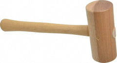 Garland - 1-3/8 Lb Head Wooden Mallet - 11" Long Wood Handle - Top Tool & Supply