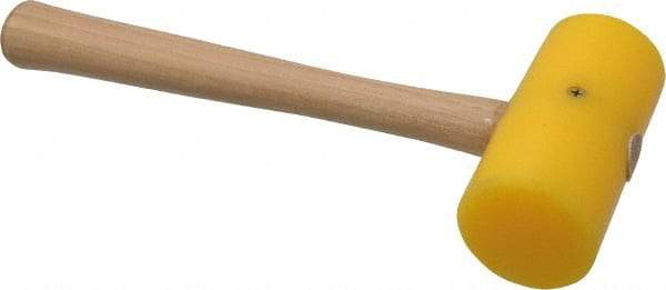 Garland - 7/8 Lb Head Plastic Mallet - 11-1/2" OAL, 12" Long Wood Handle - Top Tool & Supply