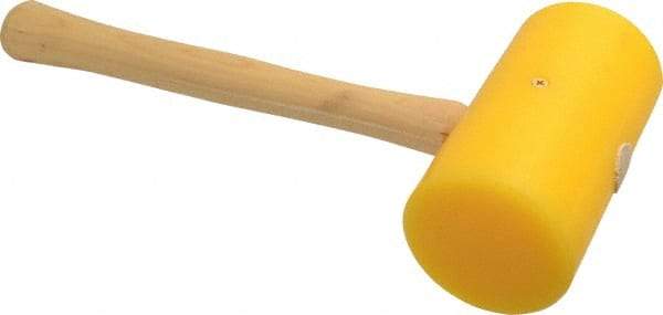 Garland - 2 Lb Head Plastic Mallet - 14" OAL, 16" Long Wood Handle - Top Tool & Supply