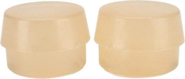 Garland - 1-3/4" Face Diam, Grade Soft, Natural Soft Face Hammer Tip - Urethane - Top Tool & Supply