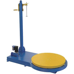 Vestil - 54 Inch Diameter, 8 to 12 Pallets per Hour, Semi Automatic, Medium Duty Stretch and Pallet Wrap Machine - 5,000 Lbs. Capacity, 3 to 12 RPM, 11 Inch High, 10 and 20 Inch Film Height - Top Tool & Supply