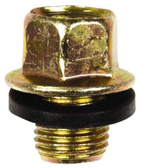 Dorman - Standard Oil Drain Plug with Gasket - M12x1.25 Thread - Top Tool & Supply