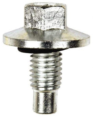 Dorman - Pilot Point Oil Drain Plug with Gasket - M12x1.75 Thread, Inset Gasket - Top Tool & Supply