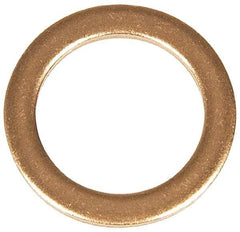 Dorman - 5/8 SO, 11/16 SAE, 11/16" ID x 1-1/16" OD Oil Drain Plug Gasket - 3/32" Thick, Copper - Top Tool & Supply