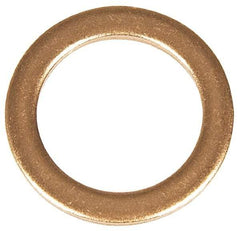 Dorman - 11/16 SO, 3/4 SAE, 3/4" ID x 1-1/16" OD Oil Drain Plug Gasket - 3/32" Thick, Copper - Top Tool & Supply