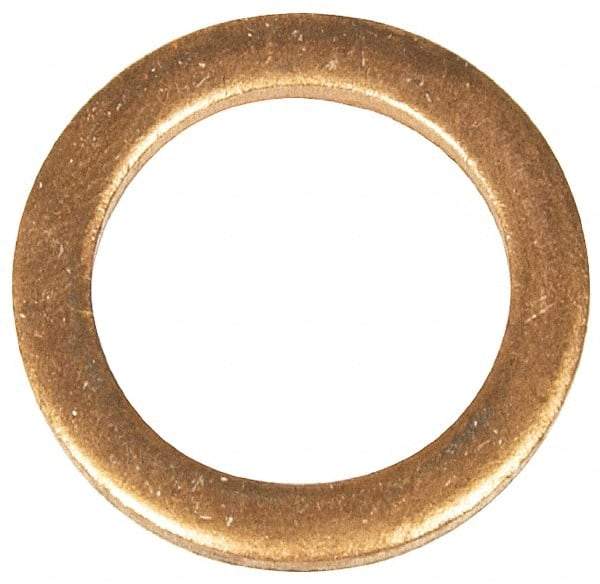 Dorman - 1/2 DO, 1/2 TO, 9/16 SAE, 9/16" ID x 13/16" OD Oil Drain Plug Gasket - 3/32" Thick, Copper - Top Tool & Supply