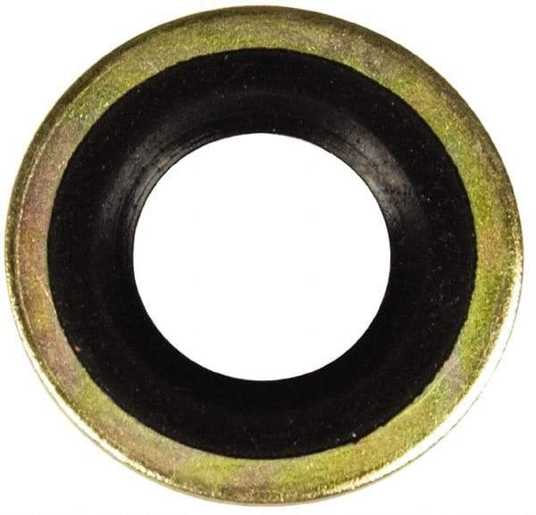 Dorman - 1/2 DO, 1/2 TO, 9/16 SAE, 9/16" ID x 1" OD Oil Drain Plug Gasket - 1/16" Thick, Rubber/Metal - Top Tool & Supply