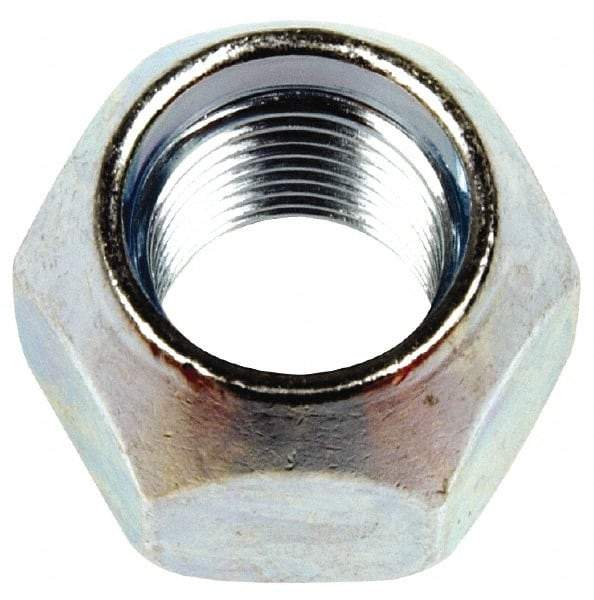 Dorman - 1/2-20 Zinc Finish Open Wheel Nut - 13/16" Hex, 5/8" OAL, 60° Seat Angle - Top Tool & Supply