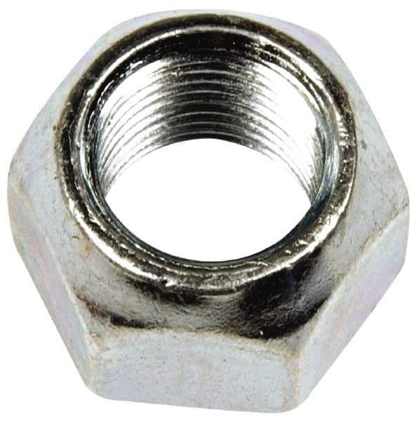 Dorman - 1/2-20 Zinc Finish Open Wheel Nut - 3/4" Hex, 9/16" OAL, 60° Seat Angle - Top Tool & Supply