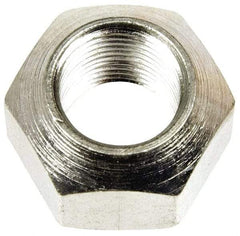 Dorman - 5/8-18 Zinc Finish Open Wheel Nut - 1" Hex, 21/32" OAL, 90° Seat Angle - Top Tool & Supply