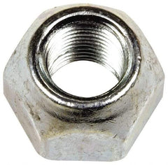 Dorman - M12-1.25 Zinc Finish Open Wheel Nut - 21mm Hex, 16mm OAL, 60° Seat Angle - Top Tool & Supply