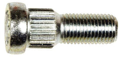 Dorman - 7/16-20 Serrated Bolt Wheel Stud - 0.564" Knurl, 1-5/16" OAL, 3/8" Shoulder Length - Top Tool & Supply