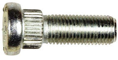 Dorman - 7/16-20 Serrated Bolt Wheel Stud - 0.575" Knurl, 1-3/8" OAL, 5/16" Shoulder Length - Top Tool & Supply