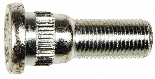 Dorman - 1/2-20 Serrated Bolt Wheel Stud - 0.673" Knurl, 1-19/32" OAL, 9/16" Shoulder Length - Top Tool & Supply