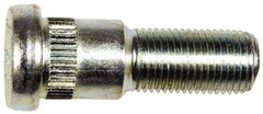 Dorman - 1/2-20 Serrated Bolt Wheel Stud - 5/8" Knurl, 1-11/16" OAL, 5/8" Shoulder Length - Top Tool & Supply