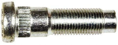 Dorman - 1/2-20 Serrated Bolt Wheel Stud - 0.56" Knurl, 2" OAL, 23/32" Shoulder Length - Top Tool & Supply