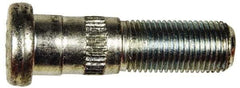 Dorman - 9/16-18 Serrated Bolt Wheel Stud - 5/8" Knurl, 2-1/8" OAL, 29/32" Shoulder Length - Top Tool & Supply