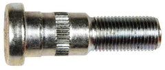 Dorman - 1/2-20 Serrated Bolt Wheel Stud - 5/8" Knurl, 2" OAL, 7/8" Shoulder Length - Top Tool & Supply