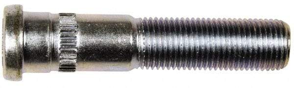 Dorman - 9/16-18 Serrated Bolt Wheel Stud - 0.63" Knurl, 2-25/32" OAL, 1-1/8" Shoulder Length - Top Tool & Supply