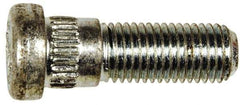 Dorman - M12-1.5 Serrated Bolt Wheel Stud - 14.1mm Knurl, 38.5mm OAL, 11.5mm Shoulder Length - Top Tool & Supply