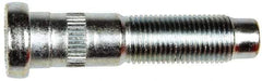 Dorman - 9/16-18 Serrated Bolt Wheel Stud - 0.62" Knurl, 2-5/8" OAL, 1" Shoulder Length - Top Tool & Supply