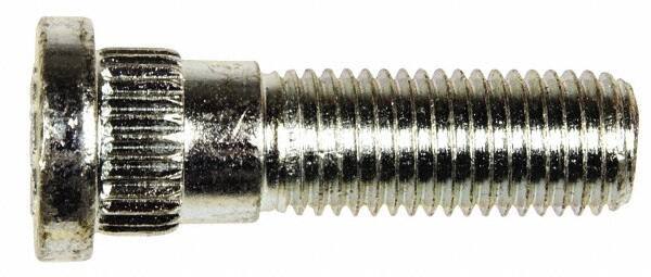 Dorman - M12-1.5 Serrated Bolt Wheel Stud - 14.94mm Knurl, 41mm OAL, 13.5mm Shoulder Length - Top Tool & Supply