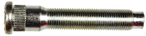 Dorman - 9/16-18 Serrated Bolt Wheel Stud - 0.677" Knurl, 3-9/32" OAL, 15/16" Shoulder Length - Top Tool & Supply