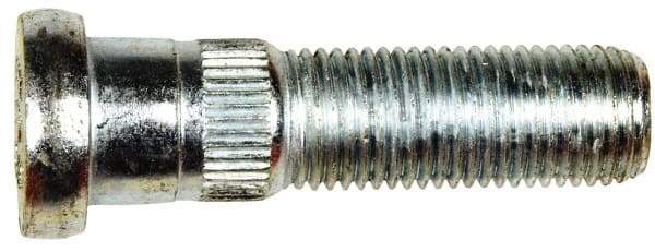 Dorman - M14-1.5 Serrated Bolt Wheel Stud - 16mm Knurl, 54.5mm OAL, 17.5mm Shoulder Length - Top Tool & Supply